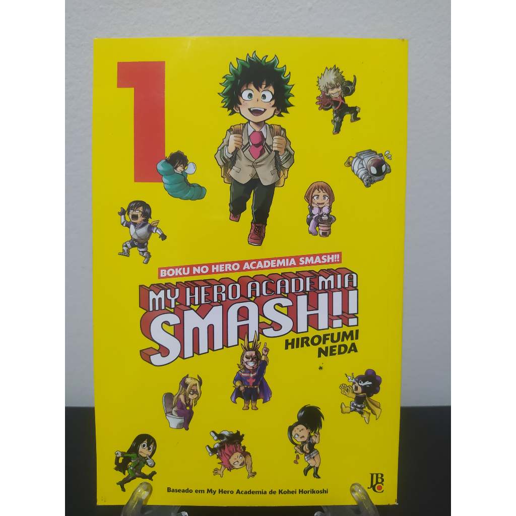 My Hero Academia Smash!! – Vol. 1 – Hirofumi Neda e Kohei Horikoshi –  Touché Livros