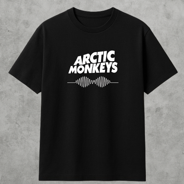 Camisa Camiseta Básica Masculina Arctic Monkeys Banda Rock Estilo ...