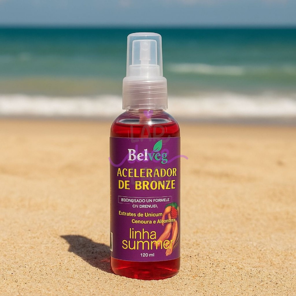 Kit Bronzeador 120ML Corporal Spray Acelerador de Bronze | Shopee Brasil