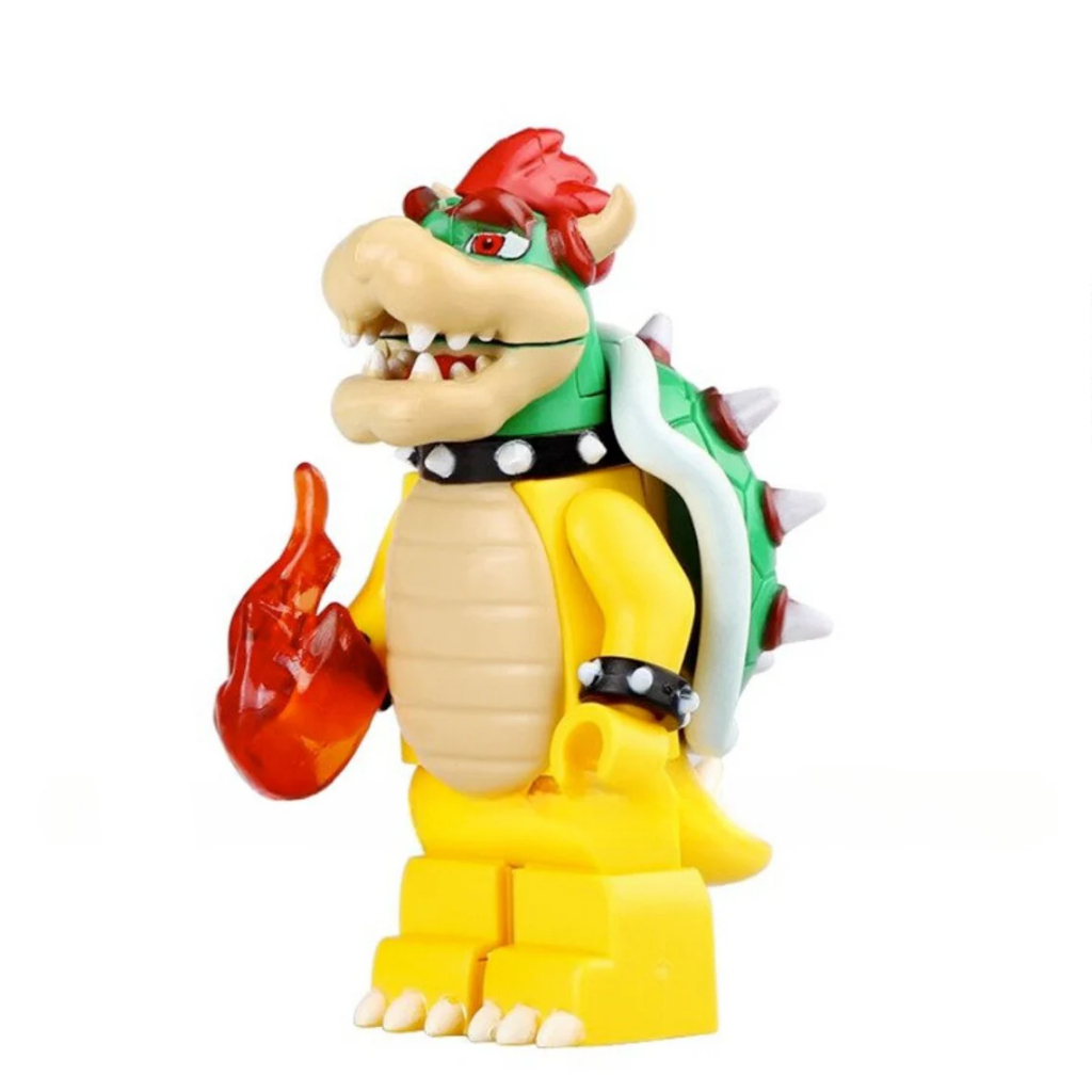 Bonecos e Chaveiros Super Mario minifiguras Mario Luigi Princesa