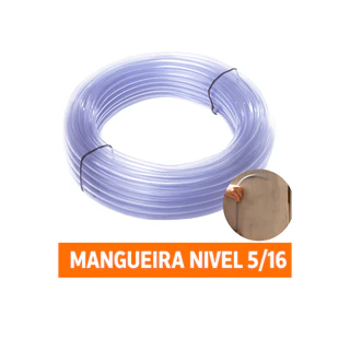 Mangueira Nivel Pedreiro Silicone Transparente Alta Precisão Construção 3m 5m 10m 20m 30m
