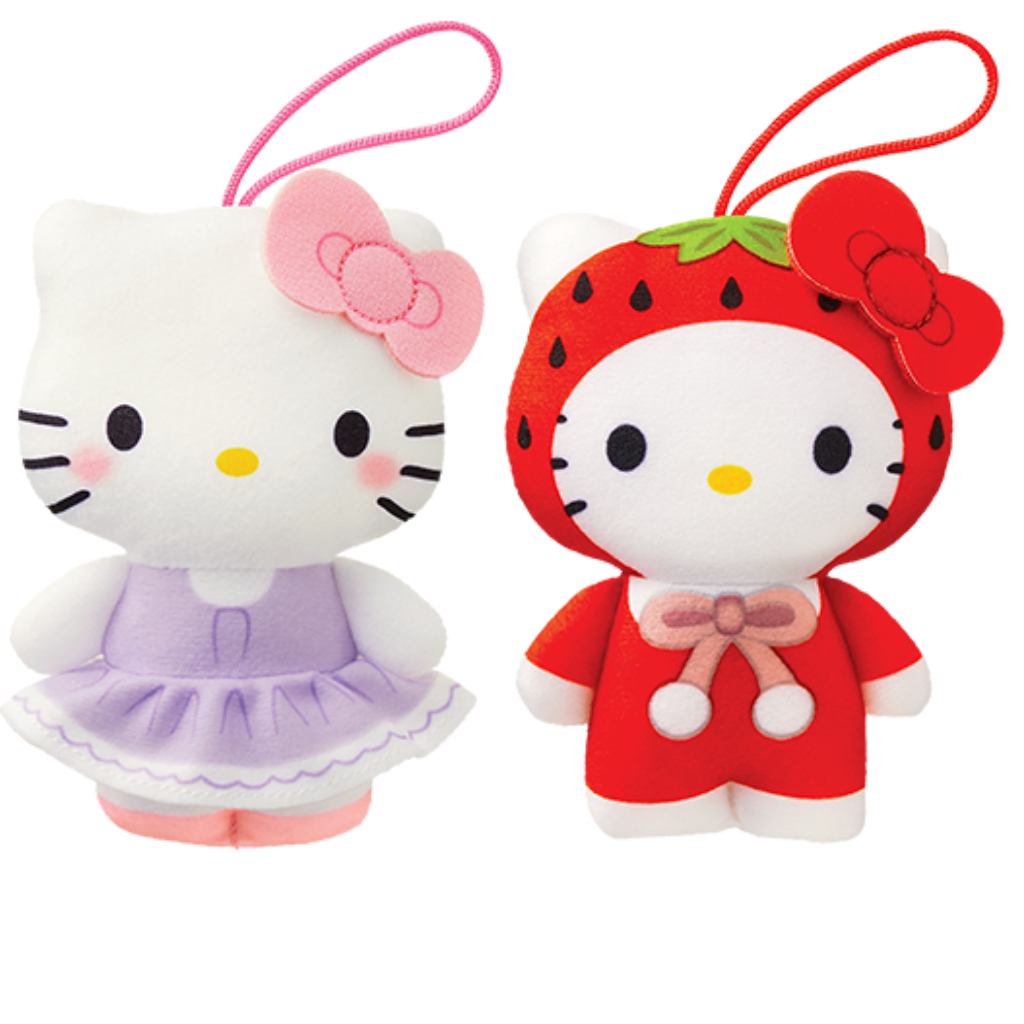 Pelúcias Hello Kitty - McDonald's Lacrado Sereia Abelha Yu-Gi-Oh