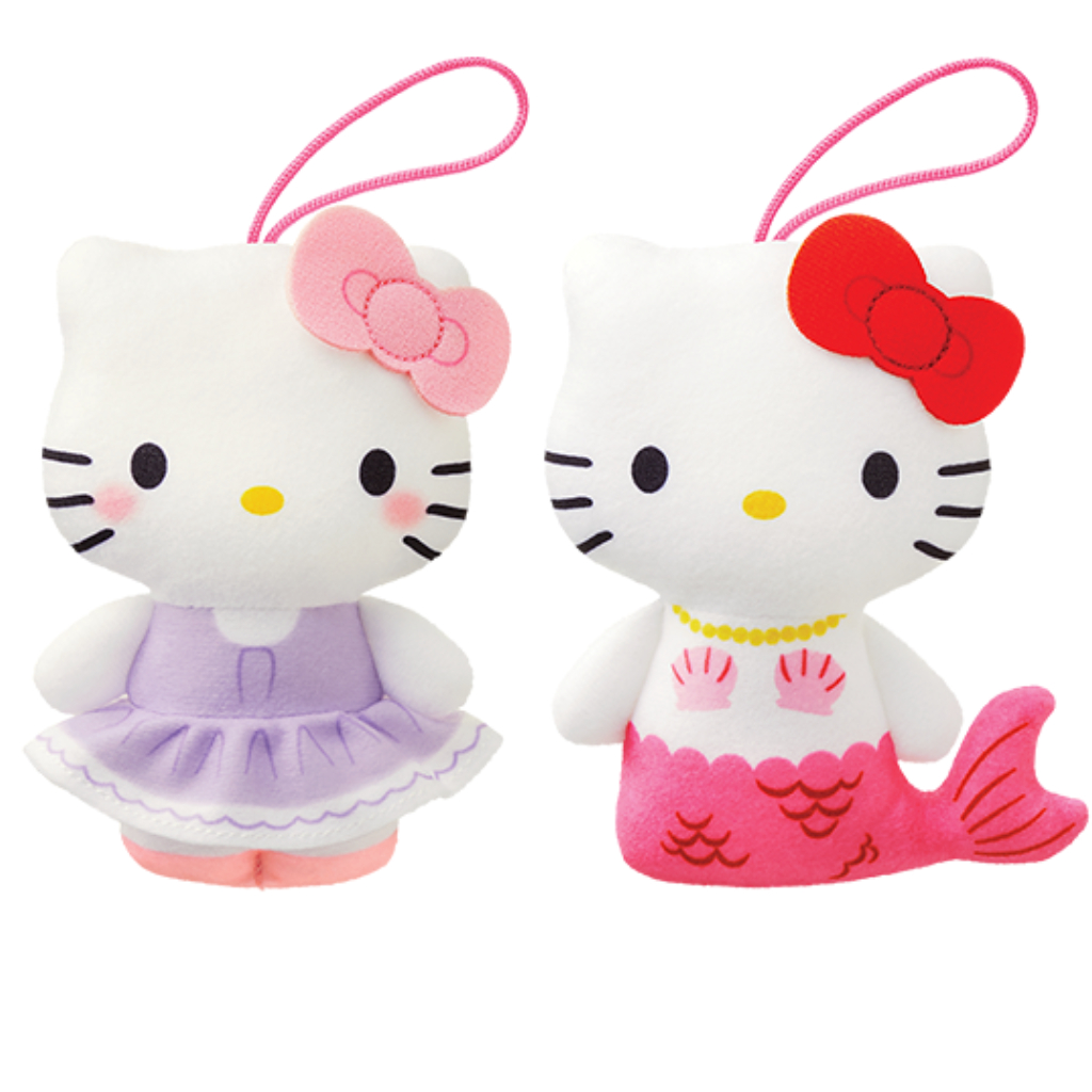 Pelúcias Hello Kitty - McDonald's Lacrado Sereia Abelha Yu-Gi-Oh