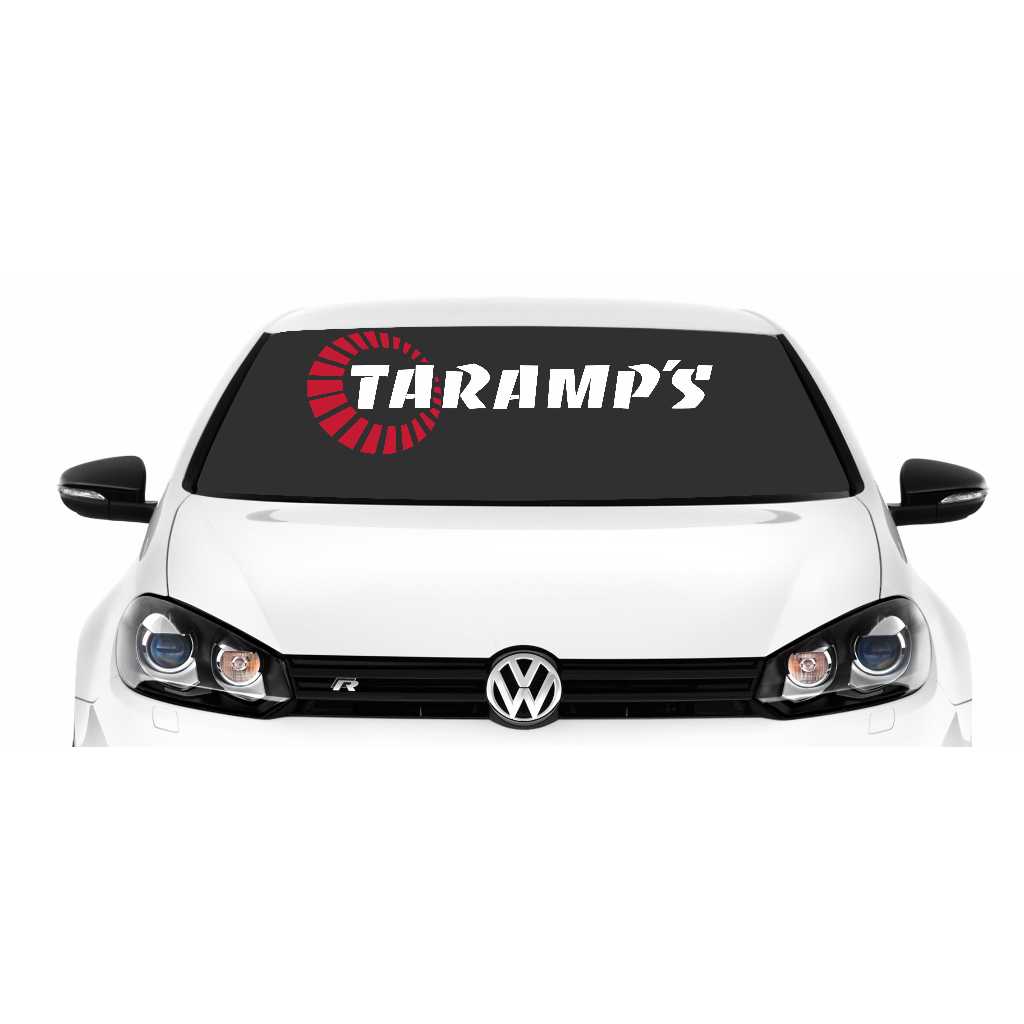 Kit Adesivos Som Taramps Parabrisa e Lataria 1 Grande e 2 Pequenos ...