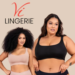 Sutia Feminino Plus Size Top Conforto Sustentação Corte A Fio Sense Vilingerie Decote Moderno em Oferta na Shopee