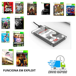 HD 500 GB externo Para Xbox 360 RGH / Exploit