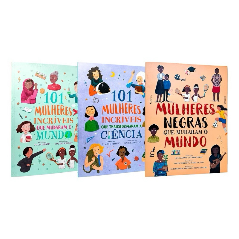 Livros Mulheres que Mudaram o Mundo | Shopee Brasil