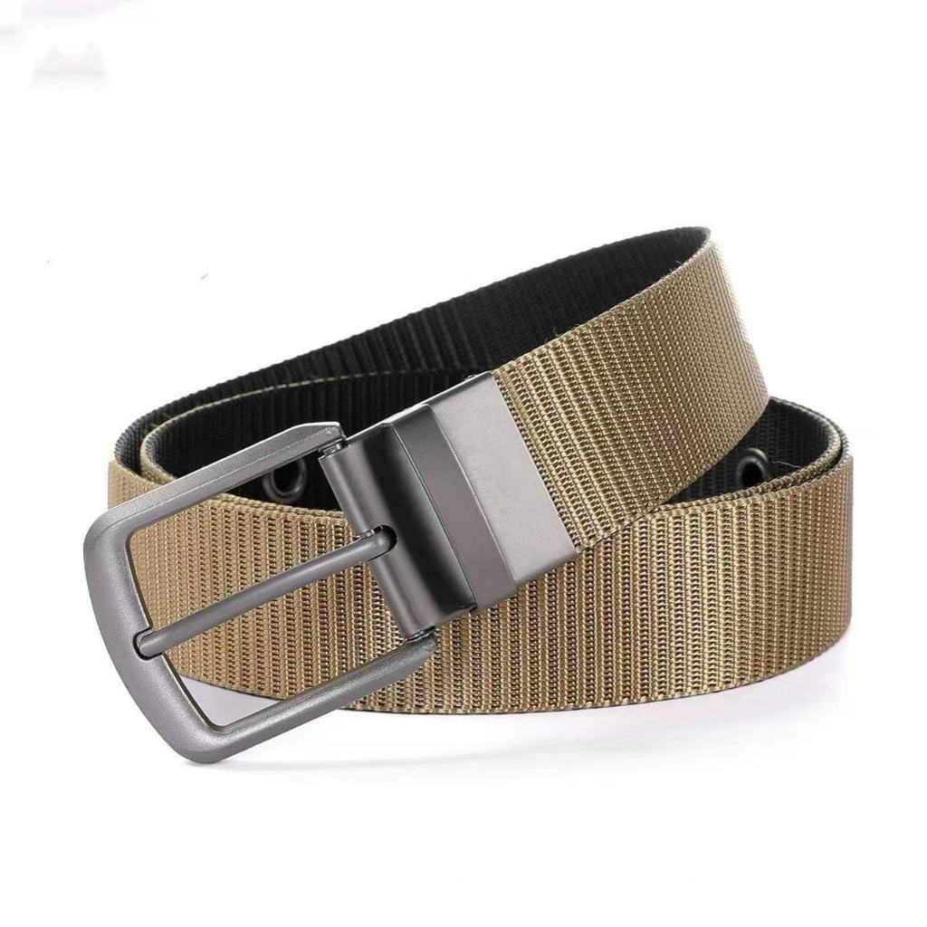 Cinto Masculino Lona Reforçado Dupla Face 2 Em 1 | Shopee Brasil