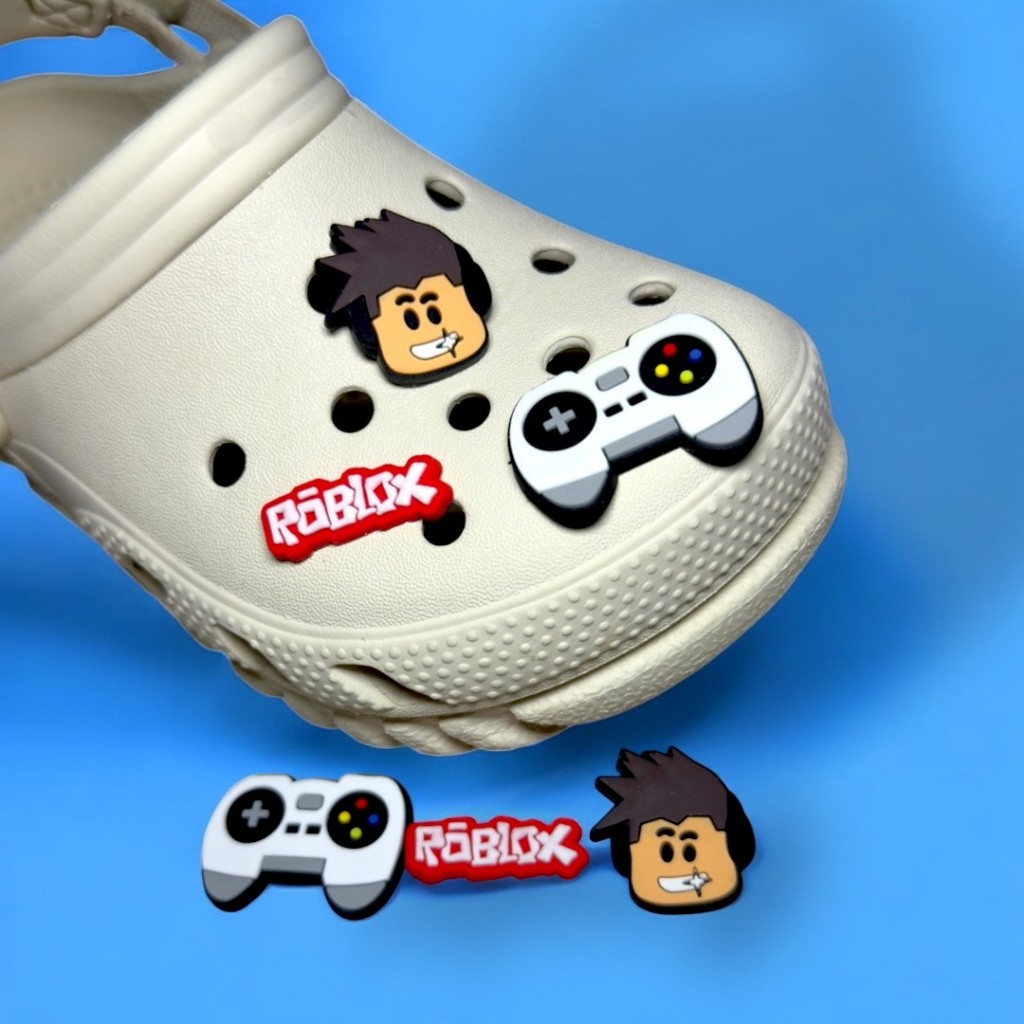 Pins Botons Roblox Kit com 6 Peças- Pins Botons para Cro e Babuche Pins ...