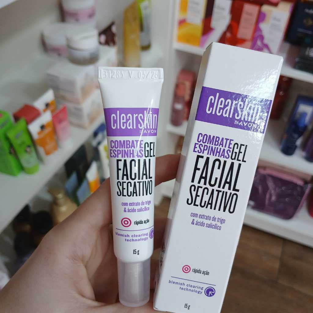Gel Facial Secativo, Combate Espinhas - ClearSkin by Avon | Shopee Brasil