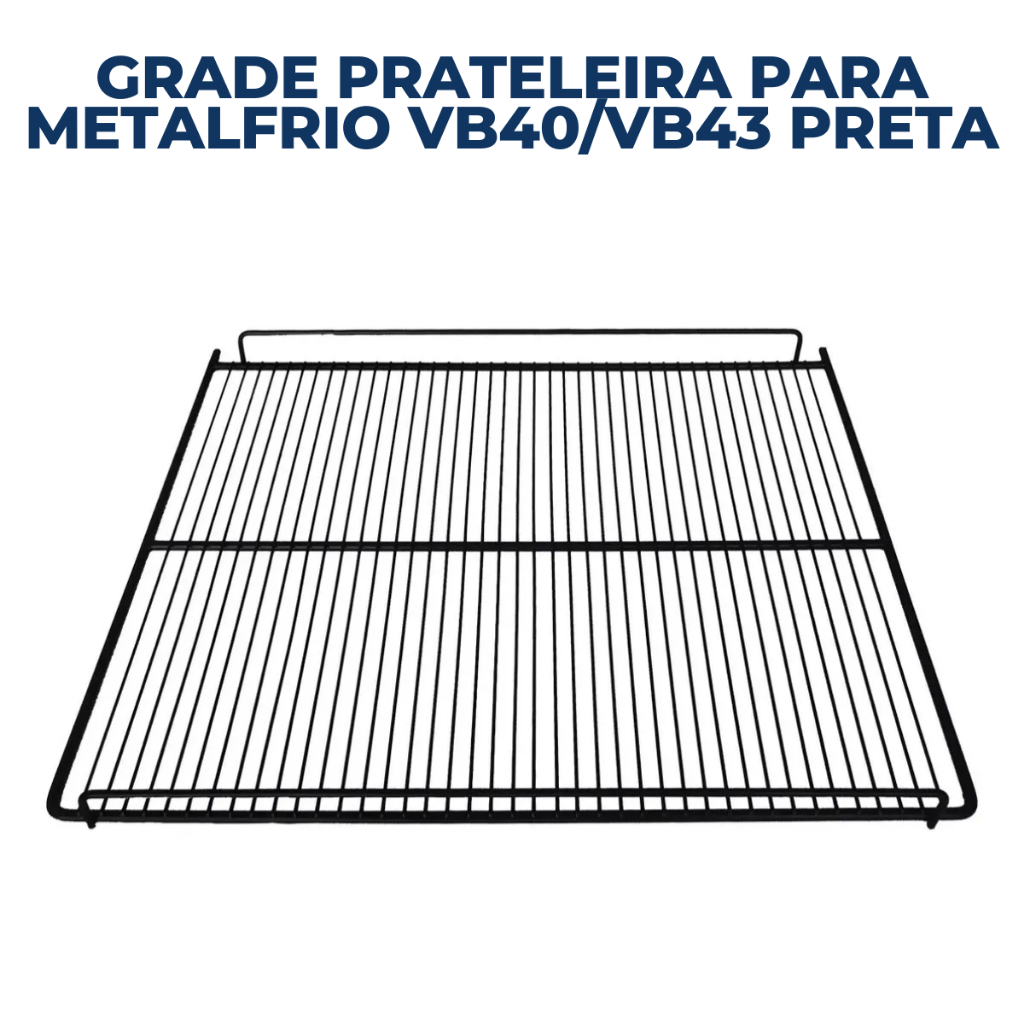 Perry Grade Prateleira Para Metalfrio VB40/VB43 Preta | Shopee Brasil