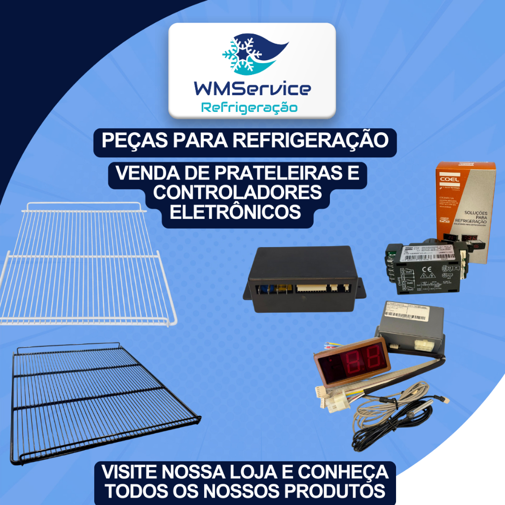 Grade Prateleira Para Metalfrio VB40/VB43 Preta | Shopee Brasil