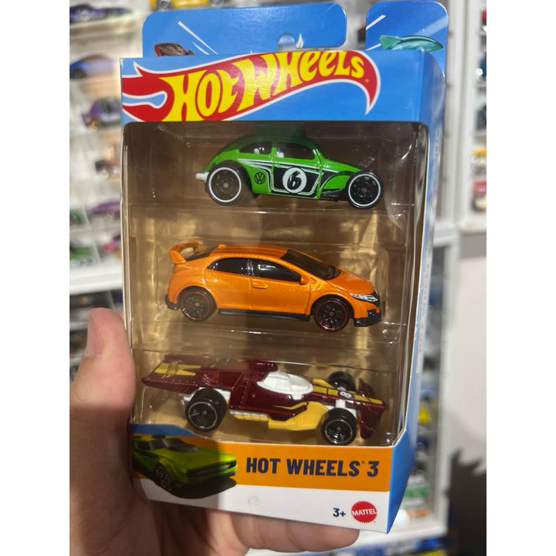 Kit com 3 Carrinhos Hot Wheels - Vários Modelos - ORIGINAL