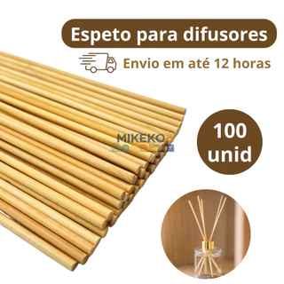 Vareta Para Difusor Com 100 Unidades 25cm - 20cm - 17cm