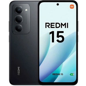 Smartphone Redmi 15 4G 128 GB Peto 6GB Versão Global lançamento