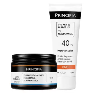 Principia Kit Dia a Dia Hidratação e Proteção CH-01 + PS-01 FPS 40 em Oferta na Shopee