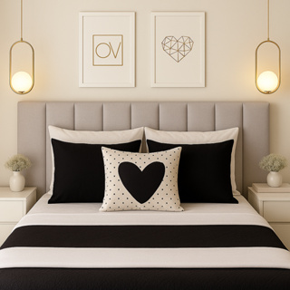 Kit Cabeceiras de Cama Box Casal Queen Estofada Modulada 45x20cm Decoração de Luxo para Cama Quarto