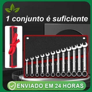 Jogo Chave Combinada Boca Estrela Profissional combinação de aço carbono Chave fixa
