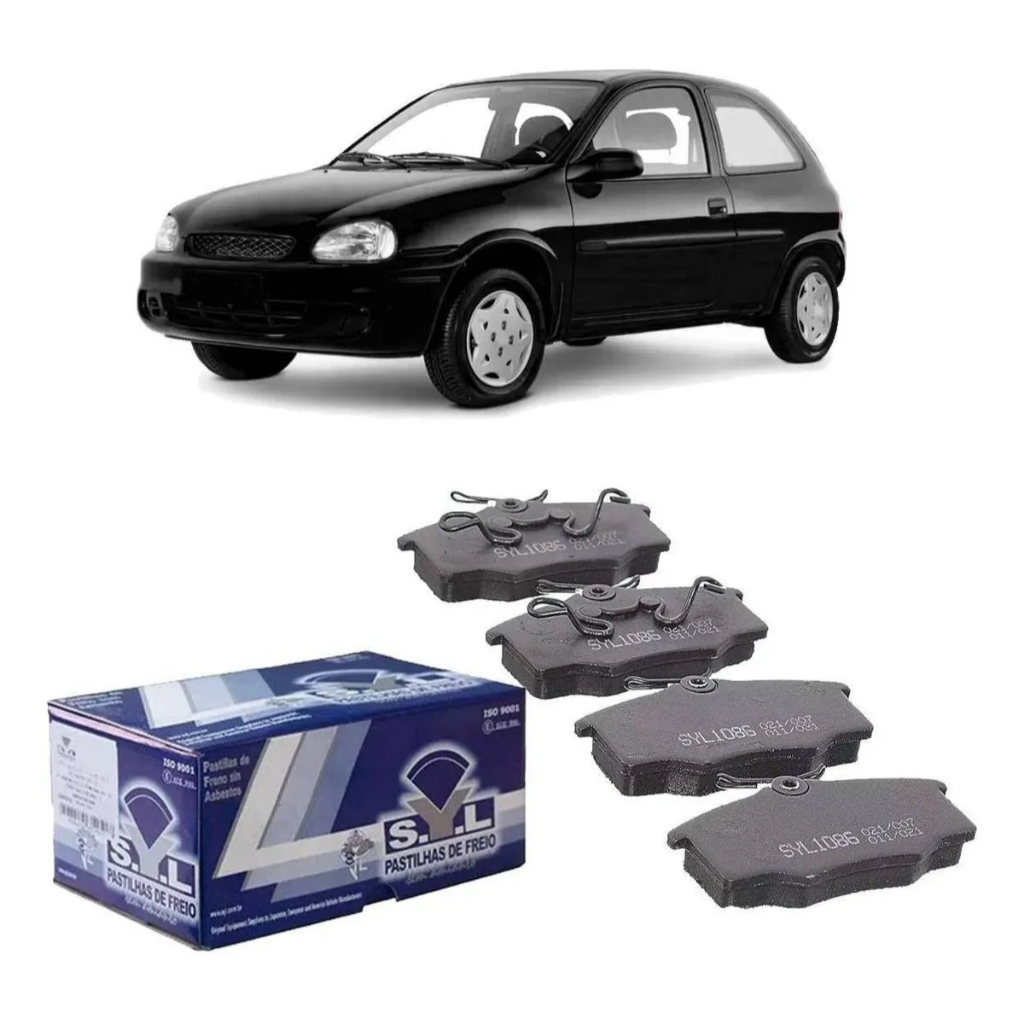Pastilha De Freio Corsa Wind 1.0 1994 A 1999 Original Syl | Shopee Brasil