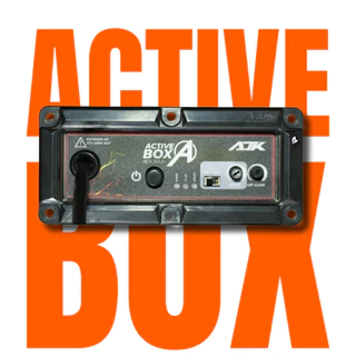 Amplificador Ajk Active Box Rca 350w 4 Ohms + Fonte Bivolt