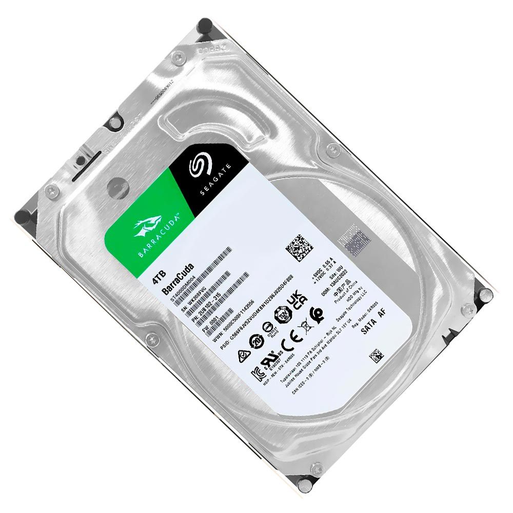 HD Interno Seagate Barracuda 4TB SATA 3 5400RPM 256MB – Desempenho