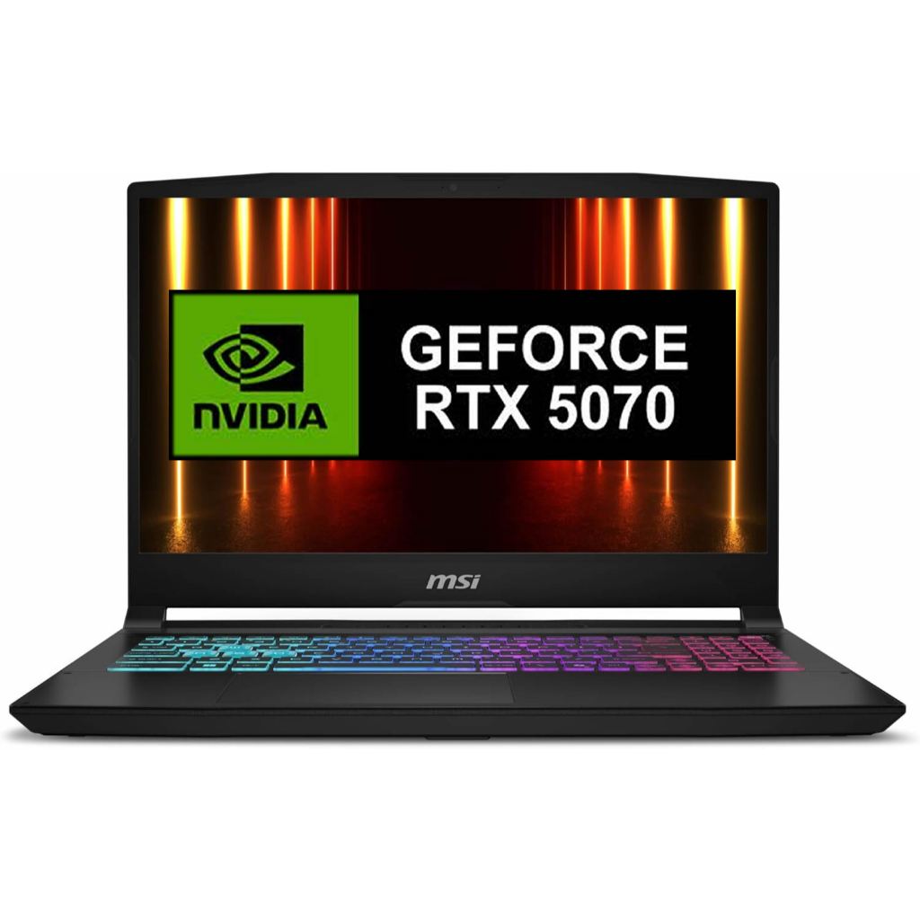 Notebook MSI Katana intel i9-14900HX 32GB DDR5 SSD NVME 1TB RTX5070 165hz Windows 11