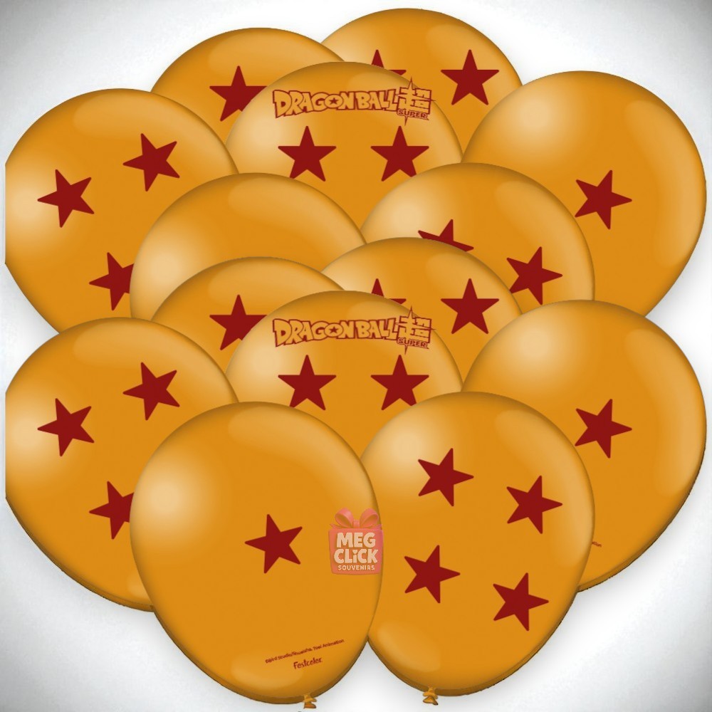 Kit 25 Balões Dragon Ball – Balão Impresso Especial 9” Tema Festa ...