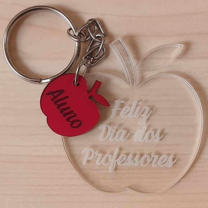 Dia dos Professores Chaveiro Lembrancinha Personalizado Criança ...