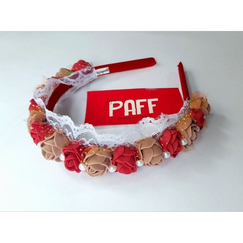 Tiara Oktoberfest 2026 Fantasia Floral Frida Alemã Germânica Dama