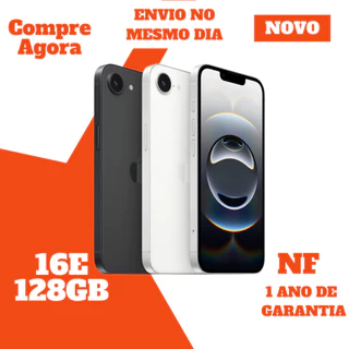 Celular IPhone 16e 128GB Original • Lacrado • Envio Imediato • Nota Fiscal - 12x sem juros em Oferta na Shopee