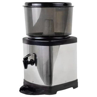 Bebedouro Para Água Filtro Para Água Inox Com Base De Barro 6L