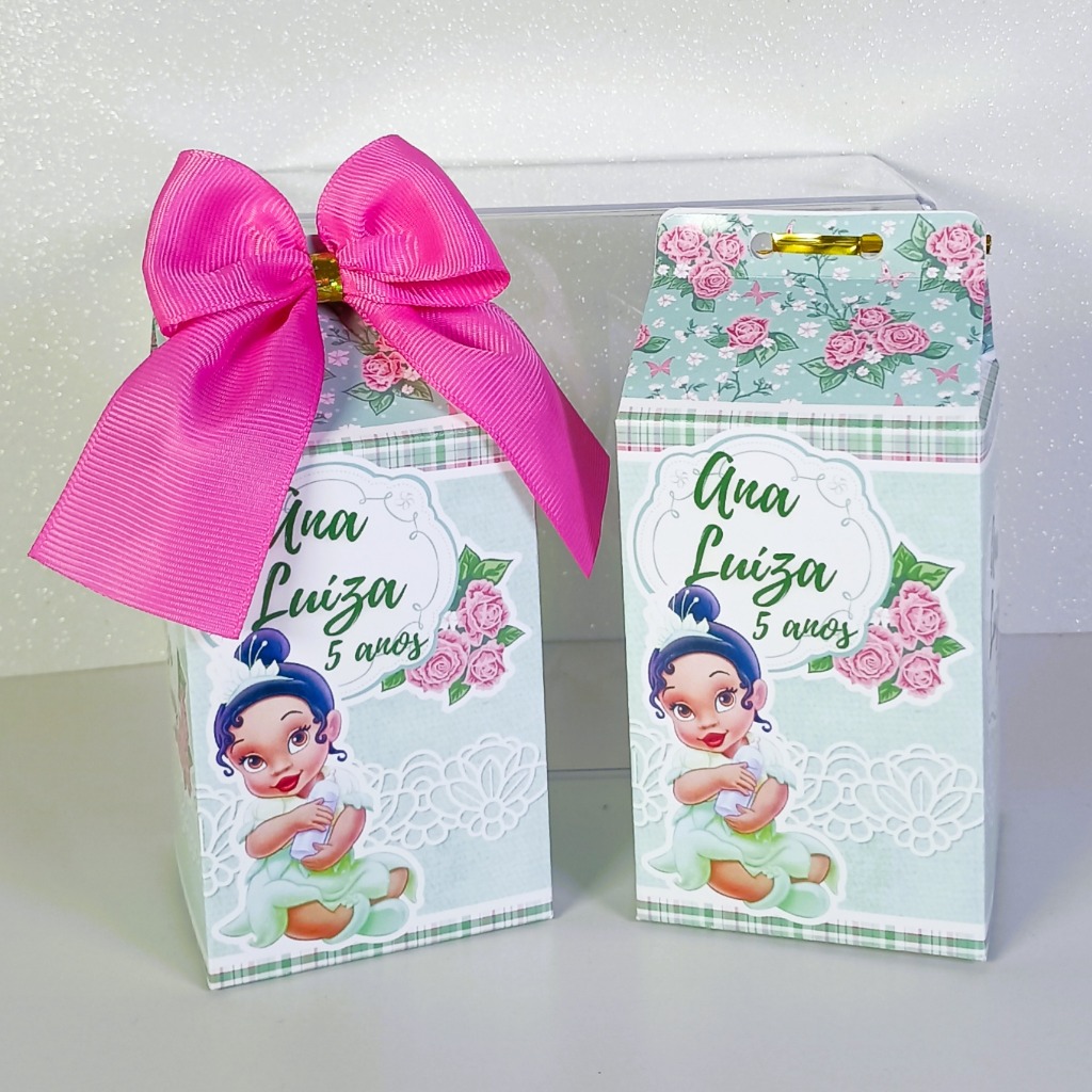 Caixas Personalizadas - Aniversário Festa A PRINCESA E O SAPO - Tiana ...