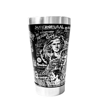 Copo Térmico 473Ml personalizado serie SOBRENATURAL G/ a laser PREMIUM