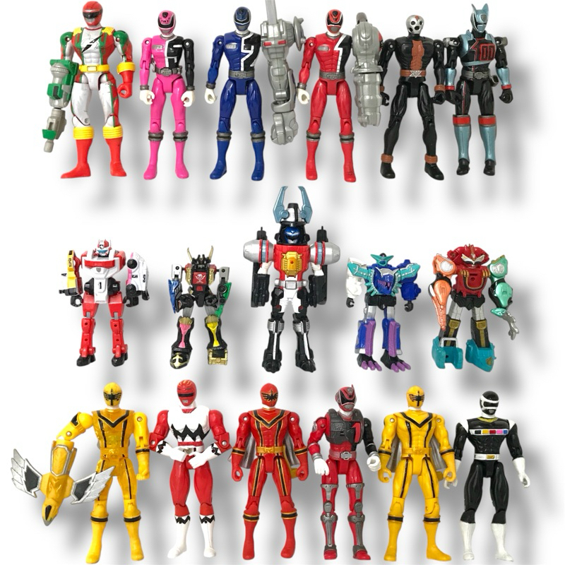 Bonecos Power Rangers Antigo Bandai | Shopee Brasil