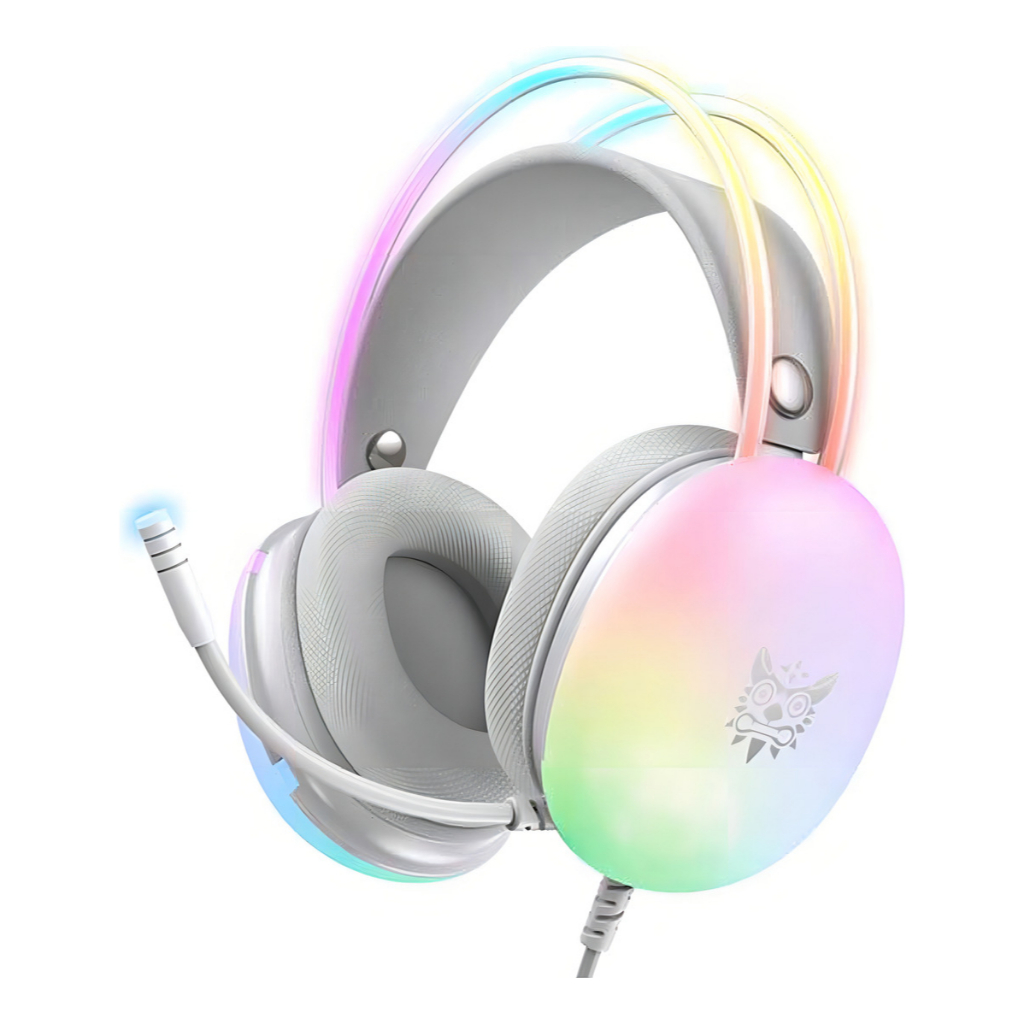 Headset Gamer Profissional Onikuma X25 Branco Over-ear Compatível Com ...
