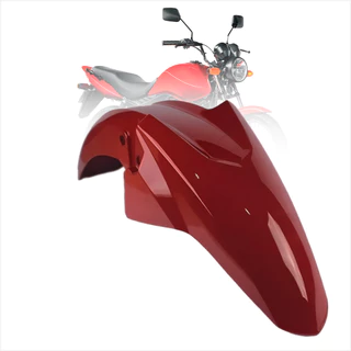 Paralama Dianteiro Honda Cg Titan Fan Start 125 150 160 2014 2015 2016 2017 2018 2019 2020 2021 2022 2023 Vermelho em Oferta na Shopee