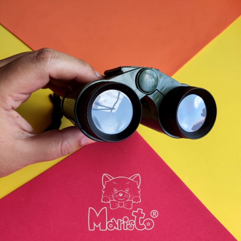 Kit 2 Mini Brinquedos Binóculos c/ Lentes que Aumentam
