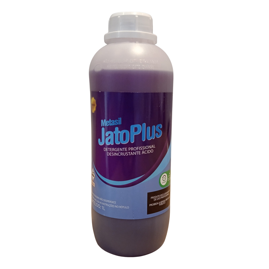 Metasil Jato Plus -1Litro Detergente Ácido Limpeza De Ar-condicionado e ...