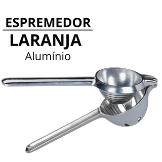 Espremedor de Laranja Manual em Alumínio Reforçado – Suco Natural Rápido e Prático em Oferta na Shopee