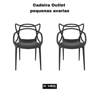 Kit 2 Cadeira Allegra Outlet Pequenas Avarias