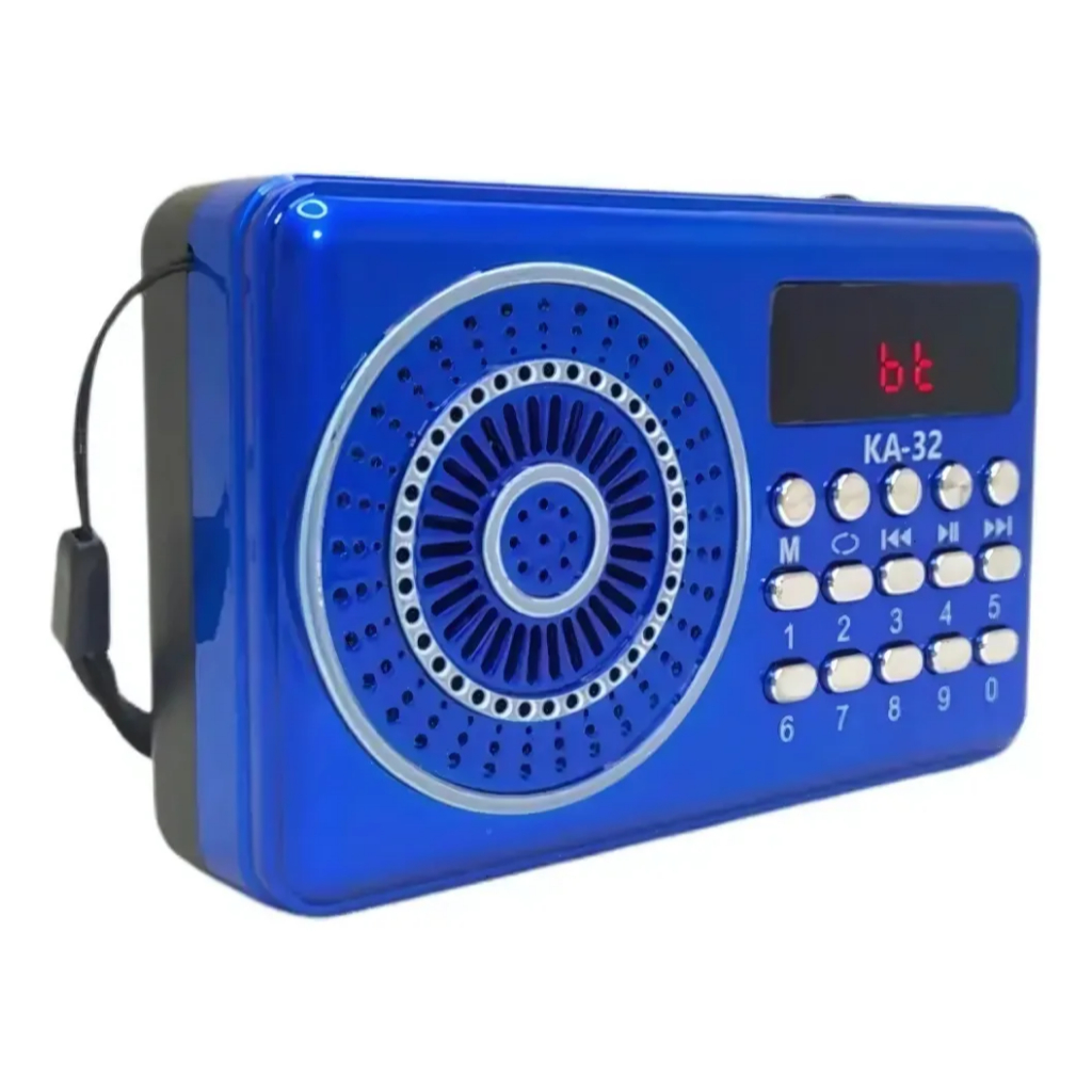 Radinho Portátil De Pilha Am Fm Radio De Bolso Bluetooth