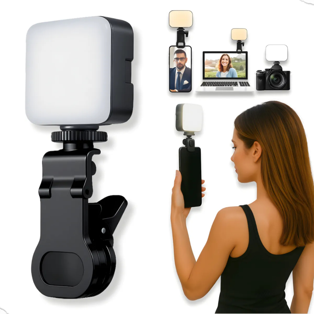 Ring Light Flash Led Celular Gravações Selfies Profissional | Shopee Brasil