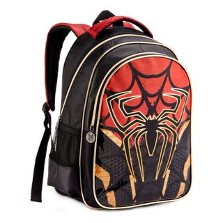 Mochila Infantil Spider Aranha Homem Escolar Masculina Costas Menino