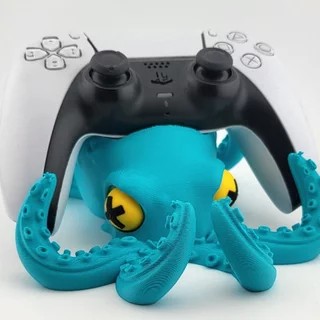 Suporte Kraken para Controle PS5 com Design Tentáculo Gamer