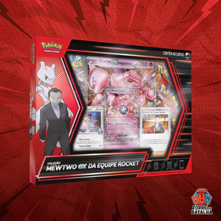 Box Pokémon Mewtwo EX da Equipe Rocket