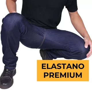 Calça Jeans Masculina Com Elastano Lycra Para Trabalho Serviço Reforçada Original Direto da Fábrica Envio Imediato