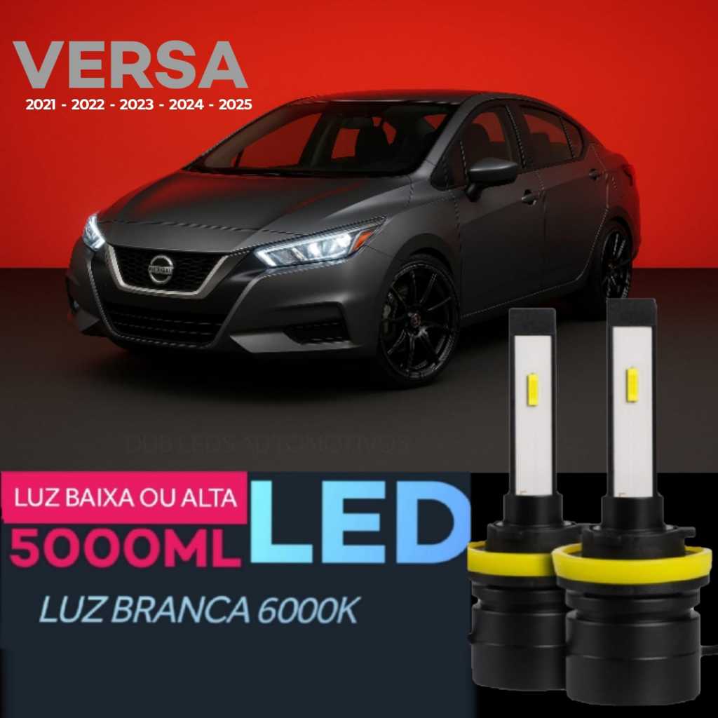 Lâmpada LED Nissan Versa 2021 2022 2023 2024 2025 6000K 32W Luz Branca ...