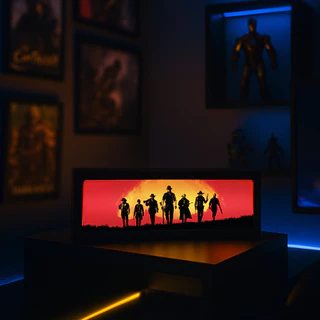 Luminária Gamer Exclusiva do Jogo Red Dead Redemption Led Bivolt Presente Geek