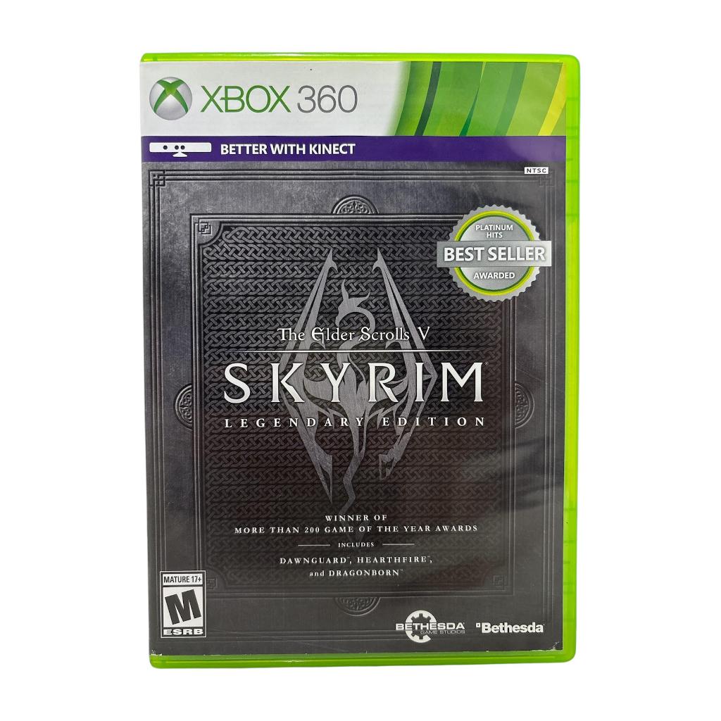 The Elder Scrolls V Skyrim Legendary Edition - Xbox 360 Midia Fisica ...