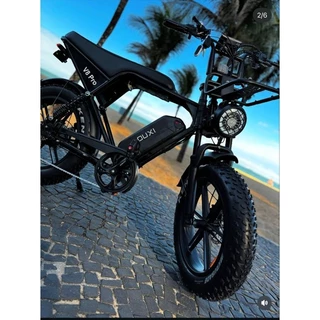 Bicicleta Elétrica Bike Ouxi V8 Pro | Potência 1000W| Autonomia 80-120KM| Velocidade 32 KM/H| Sem CNH